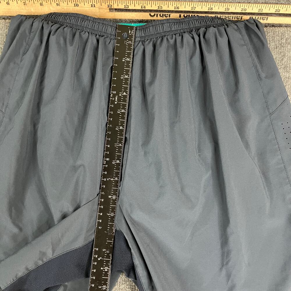 Nike Dri-FIT Shorts Mens XL Navy Blue Athletic Training Running Gym Lightweight - Picture 4 of 9